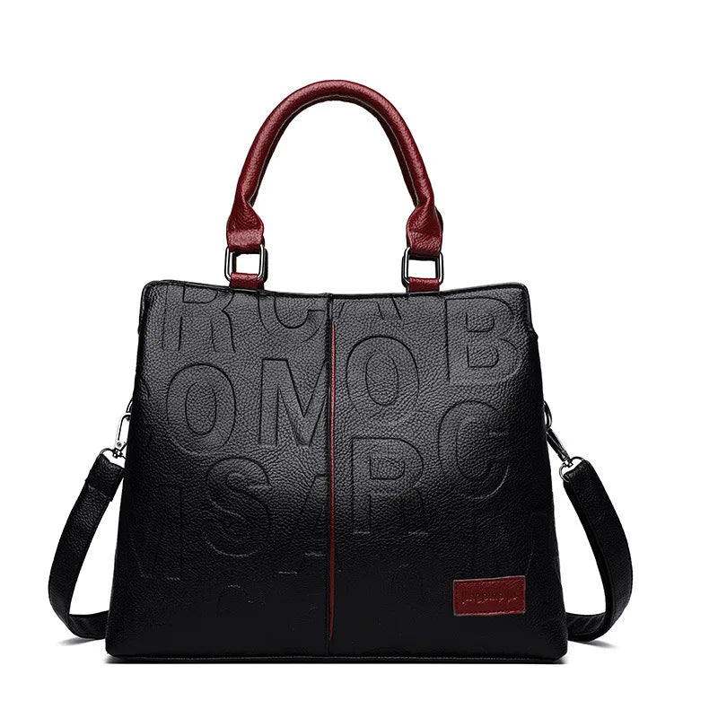 Women's PU Leather Handbags™ Ladies Luxury Tote Handbag