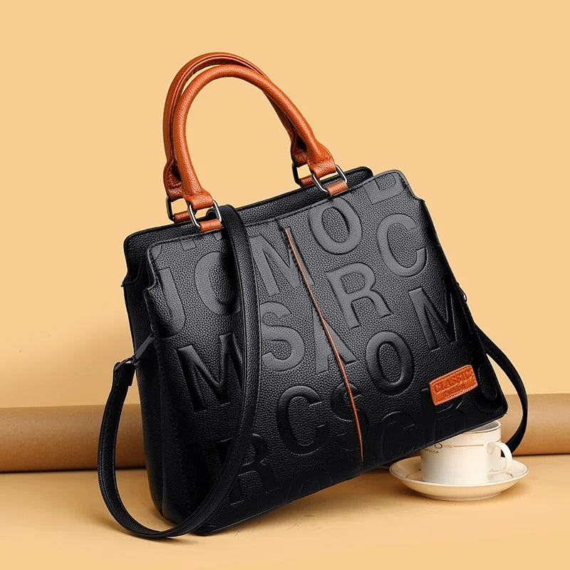 Women's PU Leather Handbags™ Ladies Luxury Tote Handbag