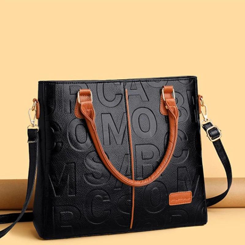 Women's PU Leather Handbags™ Ladies Luxury Tote Handbag