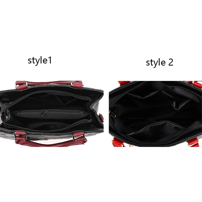 Women's PU Leather Handbags™ Ladies Luxury Tote Handbag