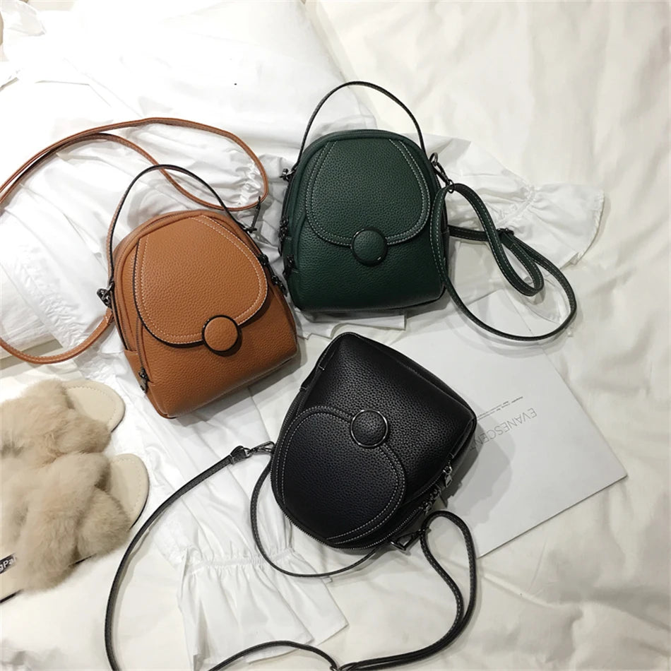 Women's Backpack™ Mini Soft Touch Multi-Function Shoulder Bag Girl