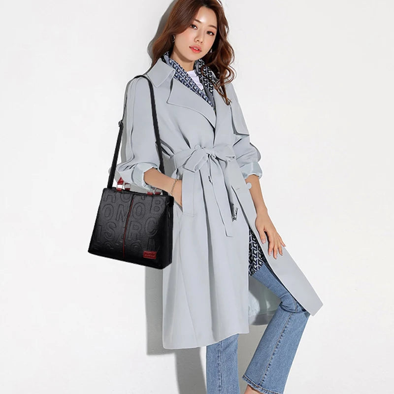 Women's PU Leather Handbags™ Ladies Luxury Tote Handbag