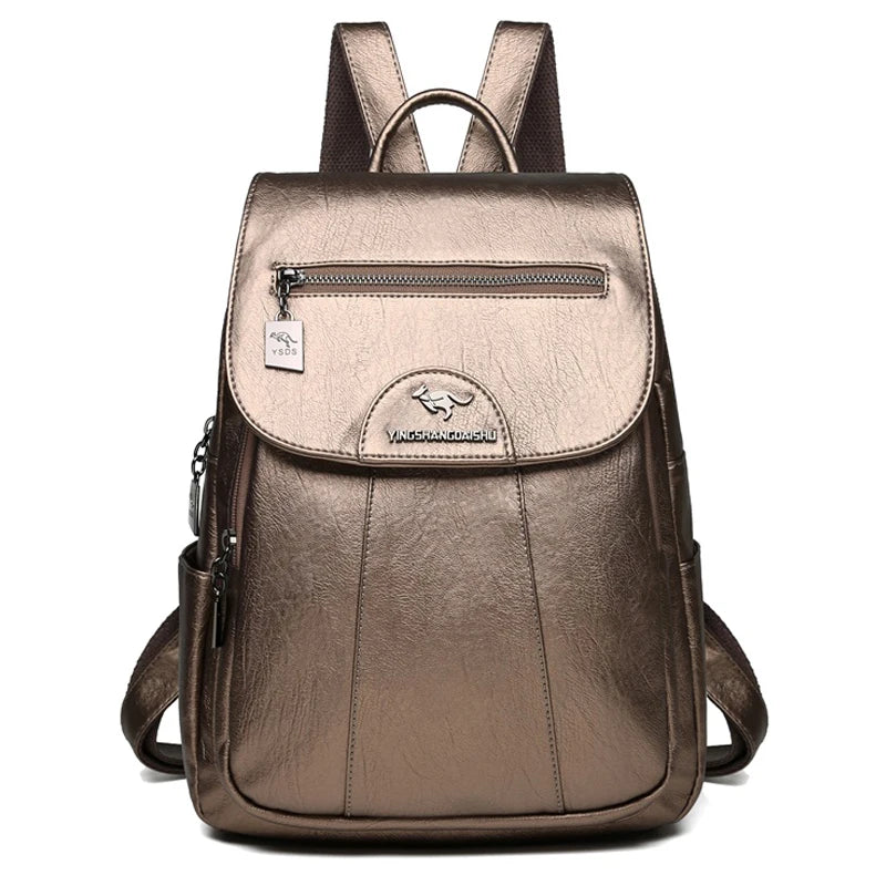 Women's Soft Backpacks™ Vintage Casual Travel Backpack