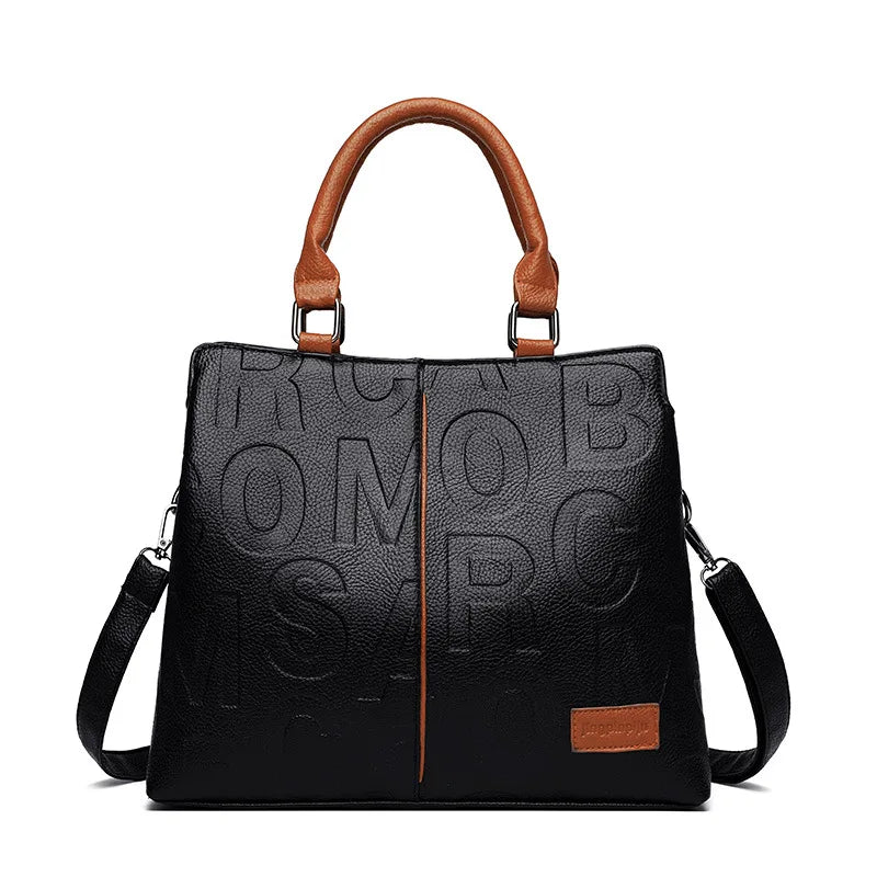 Women's PU Leather Handbags™ Ladies Luxury Tote Handbag
