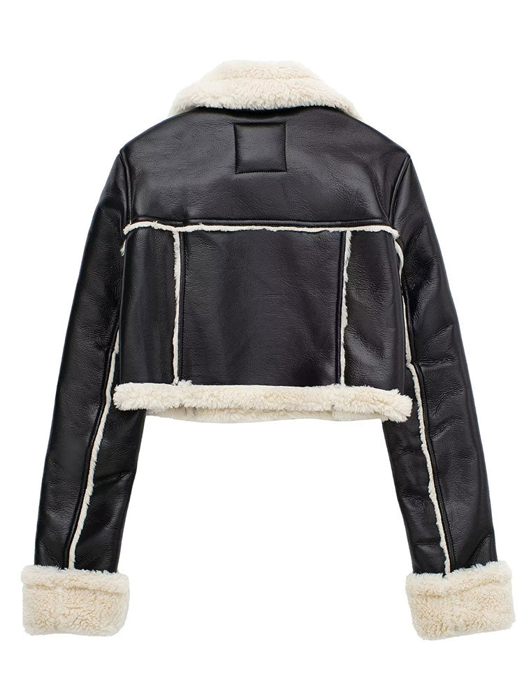 Willshela Women's Jacket™ Vintage Long Sleeves Lapel Neck Jacket