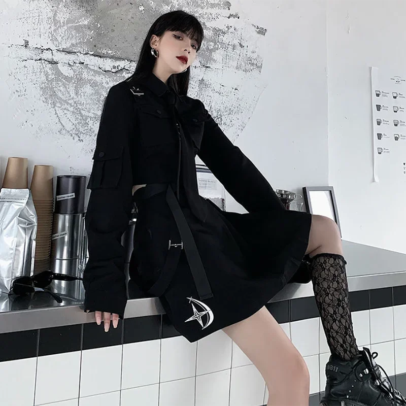 Women's Streetwear™ Harajuku Oversize Punk Chain Ribbon Skirts