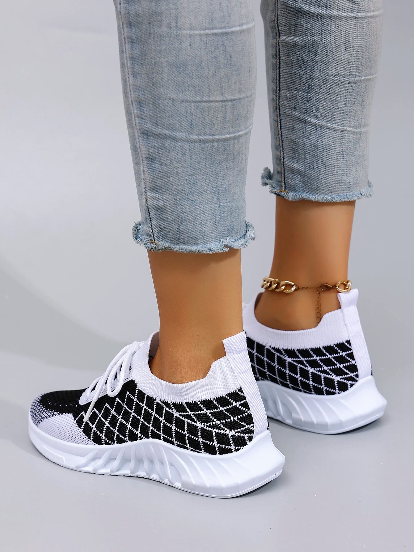 Women's Casual Sneakers™ Lace up Comfortable, Breathable, Lightweight, Wear Resistant Shoes