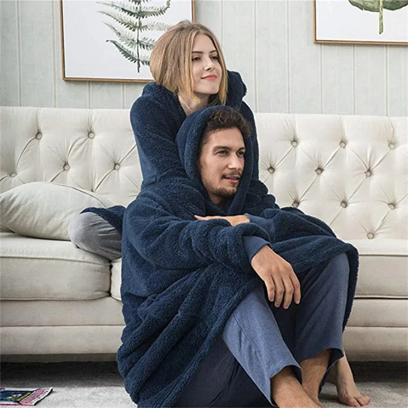 Women's Double-faced Fleece Hoodie™ Oversize Large Pocket Sweatshirts