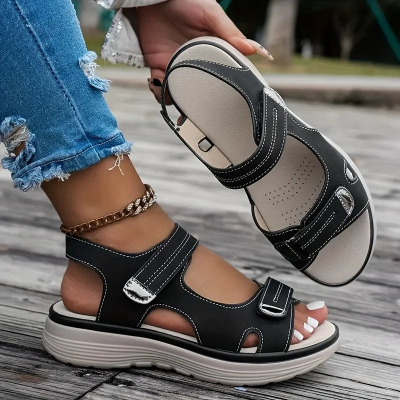 Women's Sole Durable Sandals™ Outdoor Beach Slippers Platform Sandals
