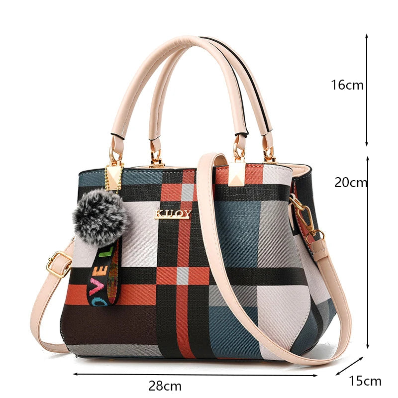 Women's PU Leather Handbags™ Ladies Luxury Tote Handbag