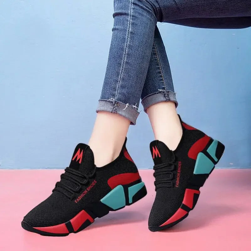 Women's Shoes™ Comfortable Spring Autumn Versatile Lace Up Lightweight Sports Shoes