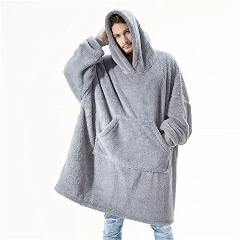 Women's Double-faced Fleece Hoodie™ Oversize Large Pocket Sweatshirts