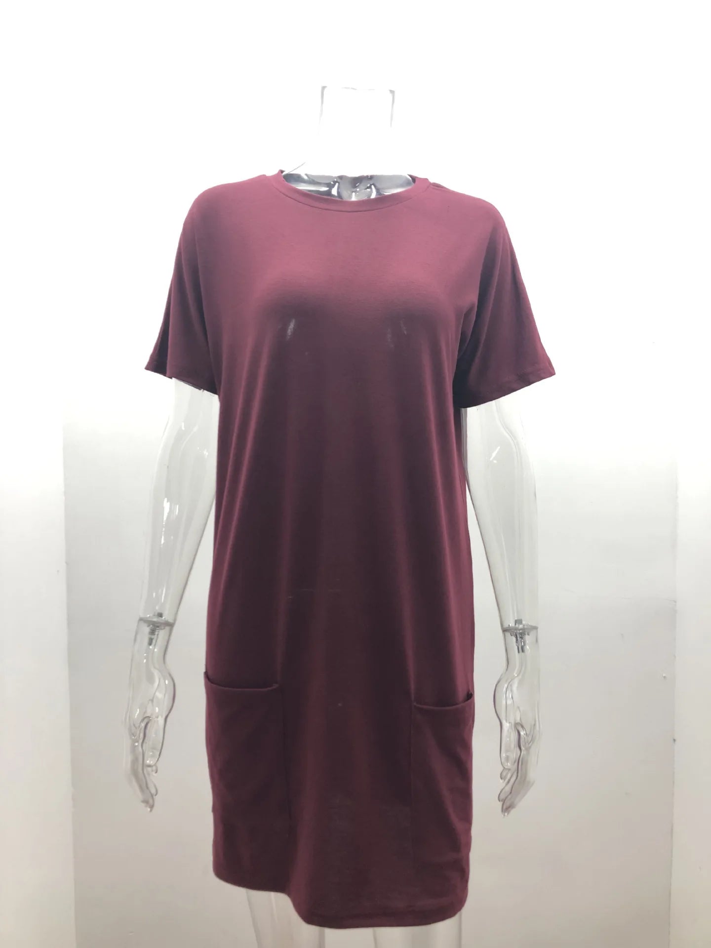 Women's Pullover™ Short Sleeve Casual Pocket T-shirt Tops