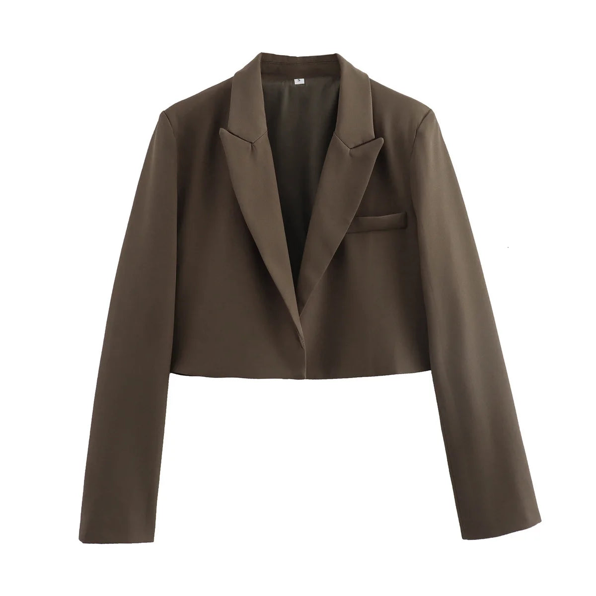Women's Fashion Crop Blazer Jacket™ Long Sleeve Versatile Jacket