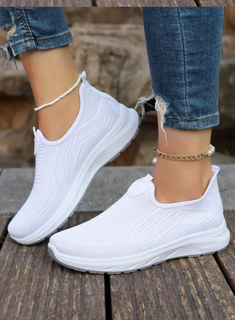 Women's Sneakers™ Lightweight Breathable Flats Slip on Casual Shoes