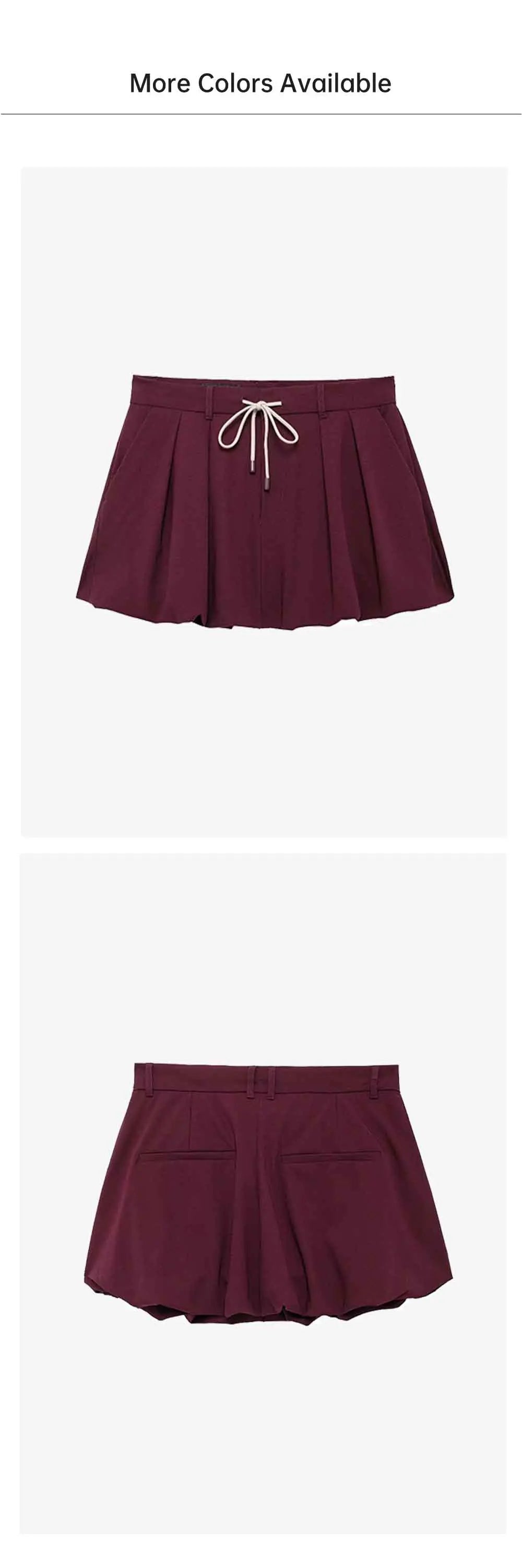 Women's Skirt Suit™ UNIZERA Zipper Pocket Decoration Jacket Coat Lantern Mini Skirt Set