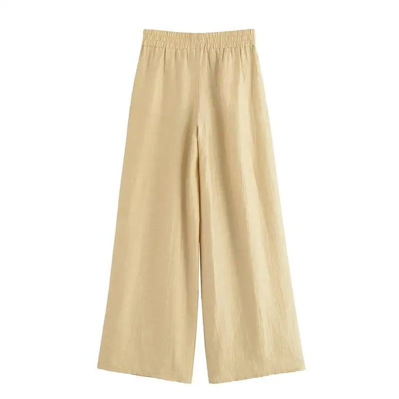 Women' Summer SUIT™ Elastic Waist Pants+ Short Sleeve T-shirt 2-piece Set