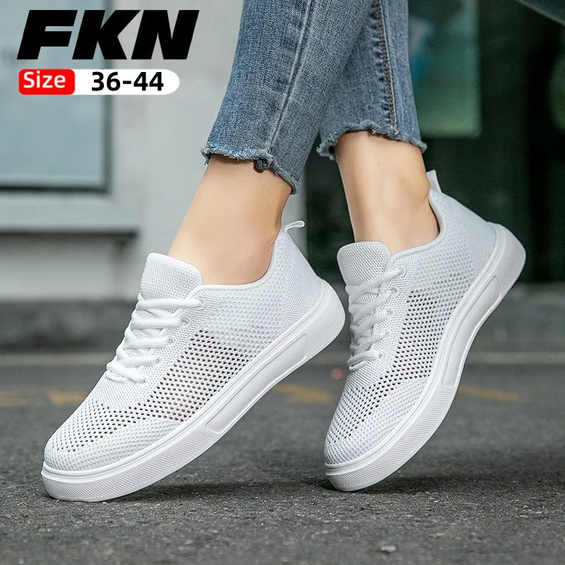 Women's breathable outdoor shoes™ summer mesh hollow casual sneakers
