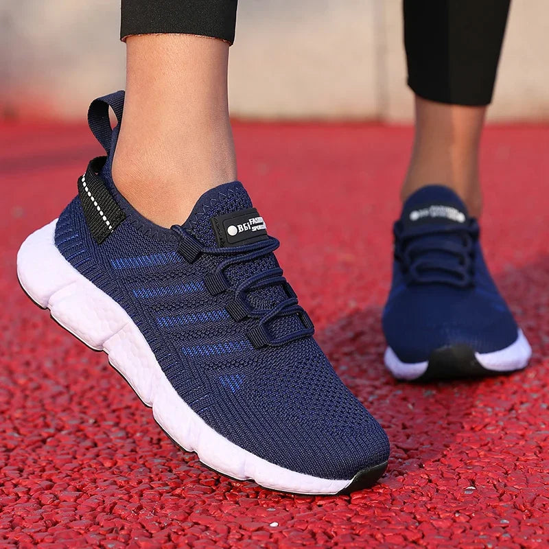 Women's Breathable Mesh Fabric Sneakers™ Lightweight Casual Versatile Flat Shoes