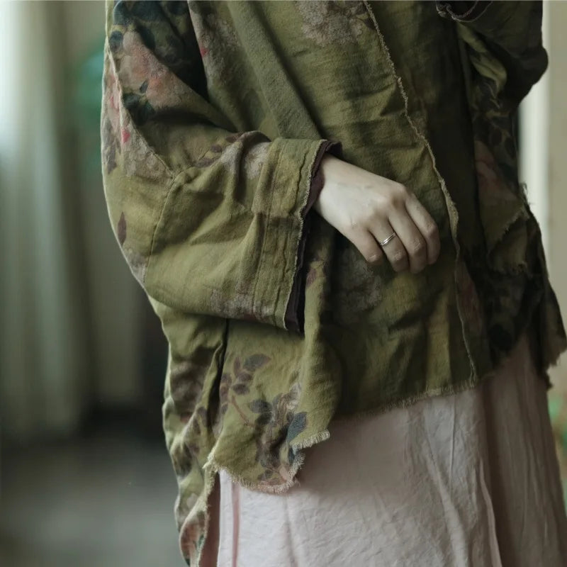 Women's Cotton Linen Harajuku Shirts™ New Vintage Aesthetic Clothes