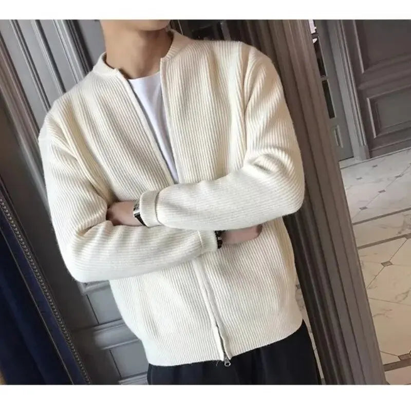 Men's Knitted Cardigan Sweater™ Casual Versatile Slimming Sweater