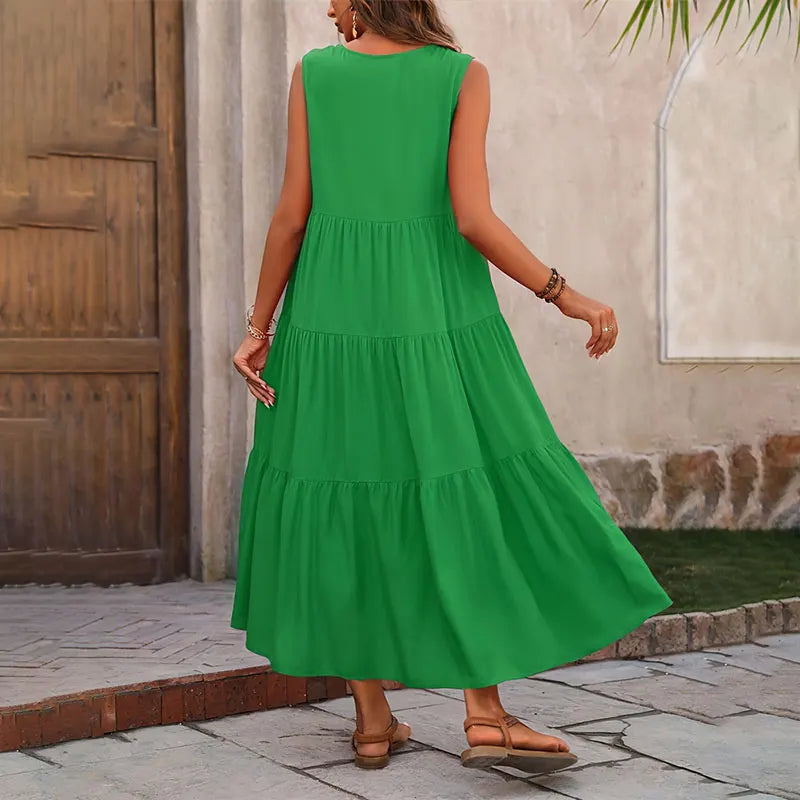 Women's Summer Dress™ Casual Long Dresses V-neck Loose Elegant Dress