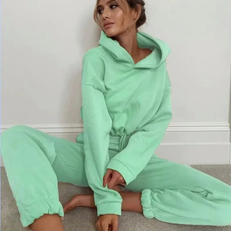 Women Suit Set™ Long Sleeve Sweater and Pants Sets
