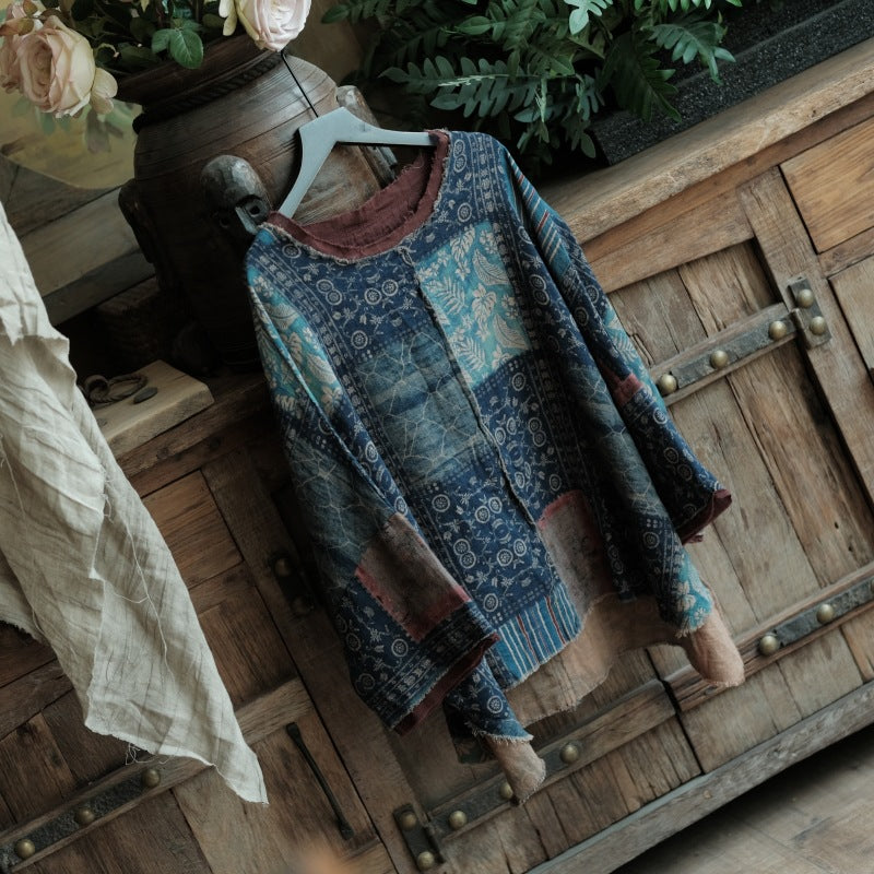 Women's Cotton Linen Harajuku Shirts™ New Vintage Aesthetic Clothes