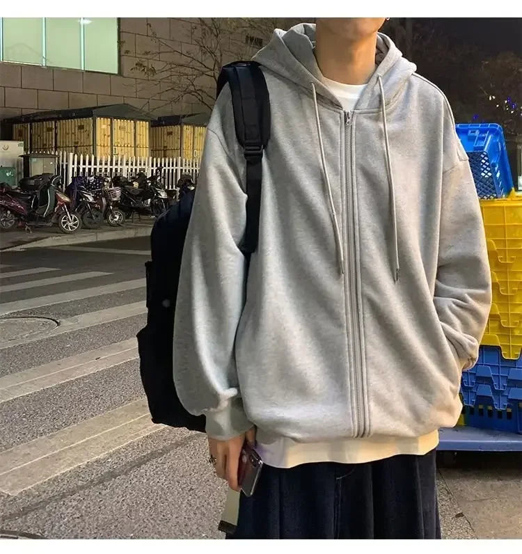 Men's Cardigan Sweatshirt™ American Style Loose-fit Autumn Jacket