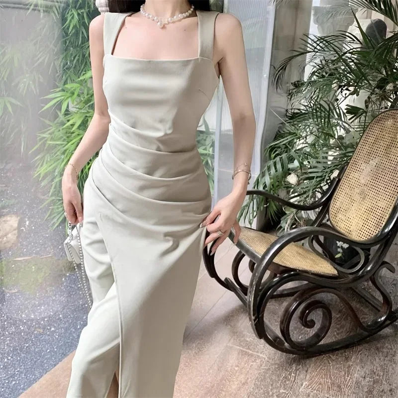 Women's Long Slim Fit Summer Dress™ High-end Feel Tank Dresses