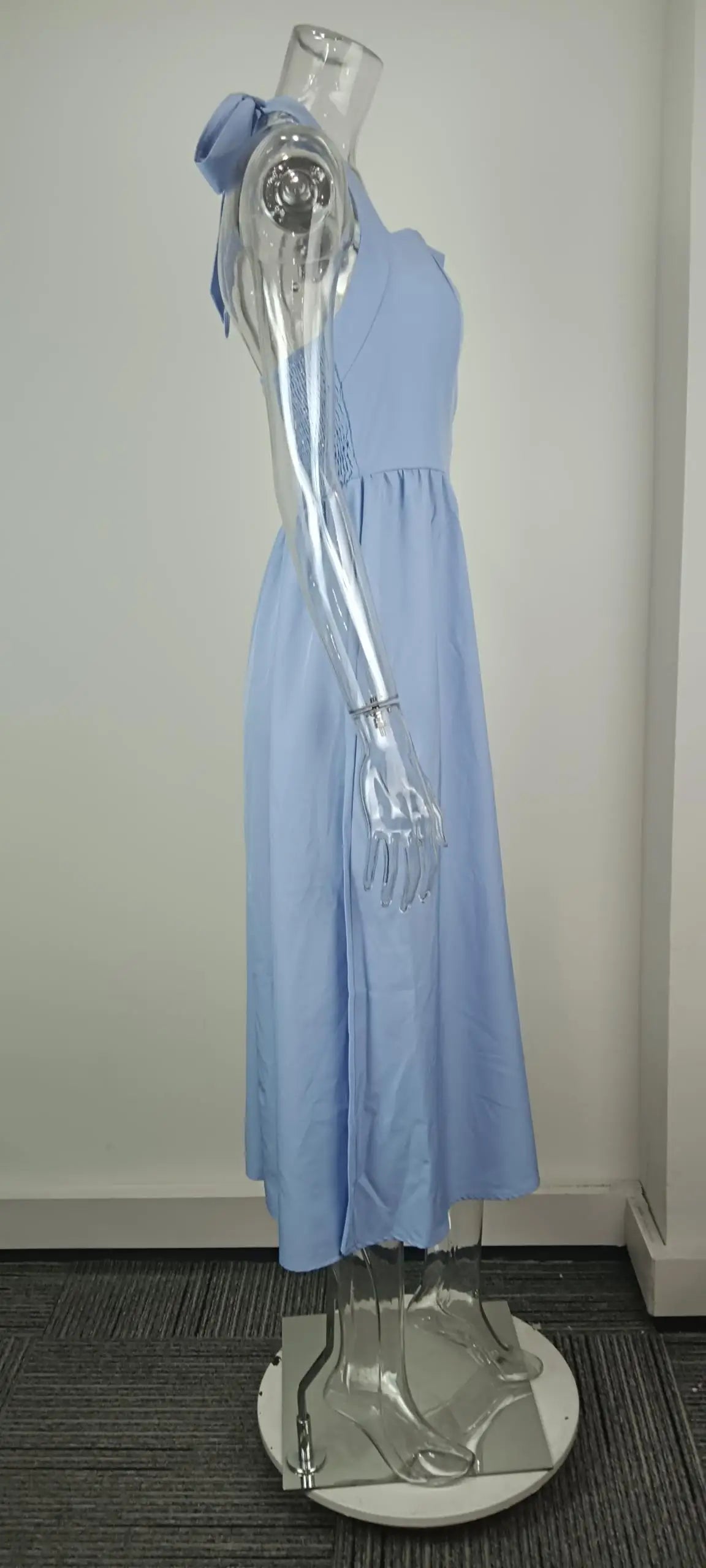 Women's Long Dress™ Square Collar Sleeveless Backless Dress