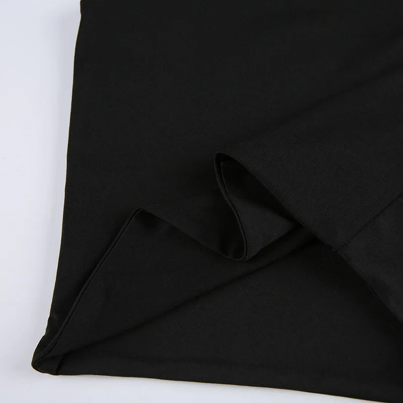 Women's Sleeveless Collar Crop Tops™ Y2K Summer Black Tank Tops