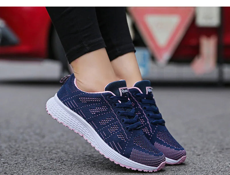 Women's Sneakers™ Breathable Walking Mesh Flat Shoes Sneakers