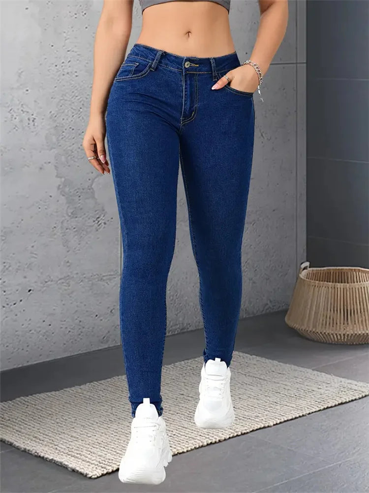 Women Stretch Skinny Jeans™ Slim Fit Pencil Leggings Denim Pants