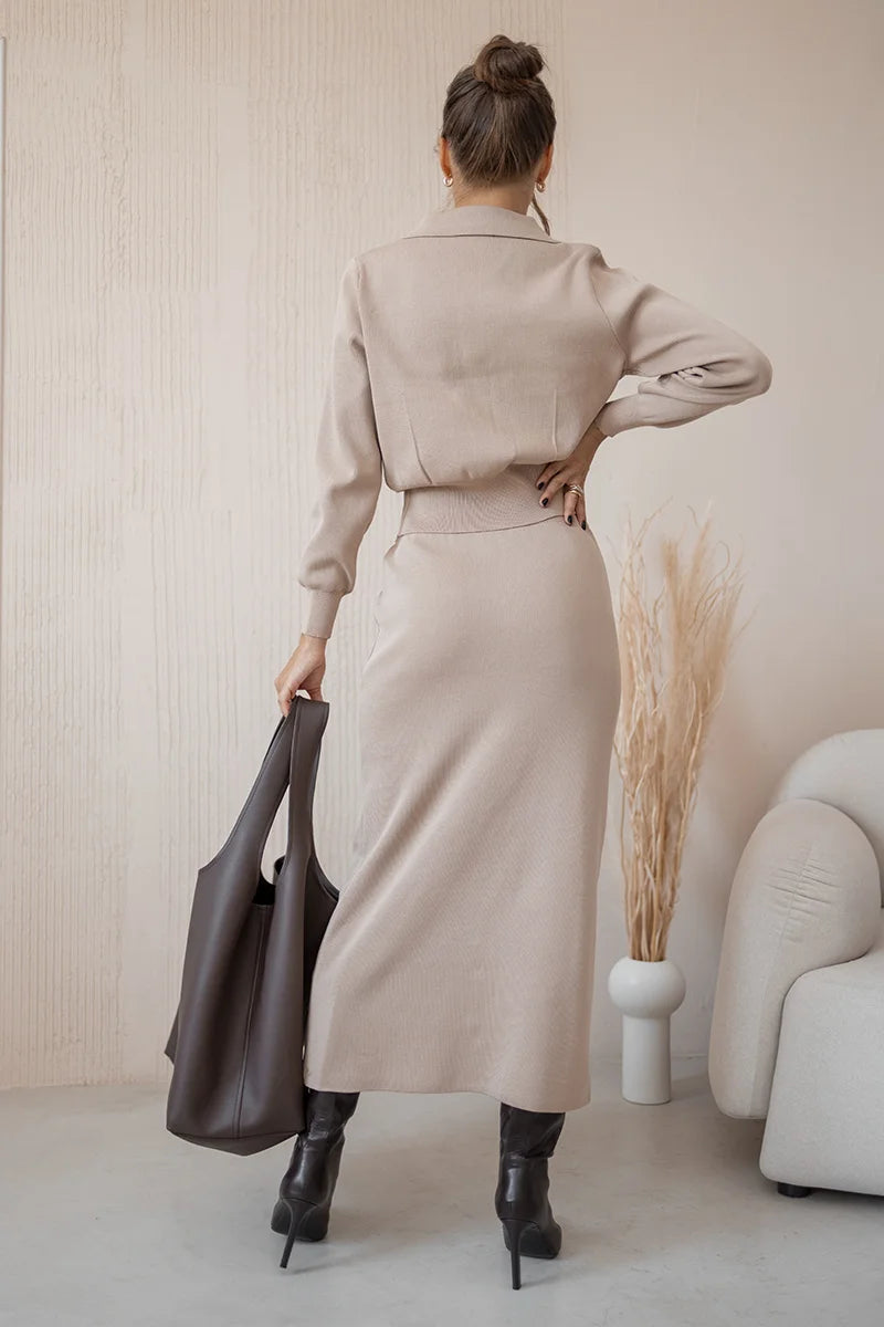 Women's Elegant Dress and Shirt™ Vintage Sets