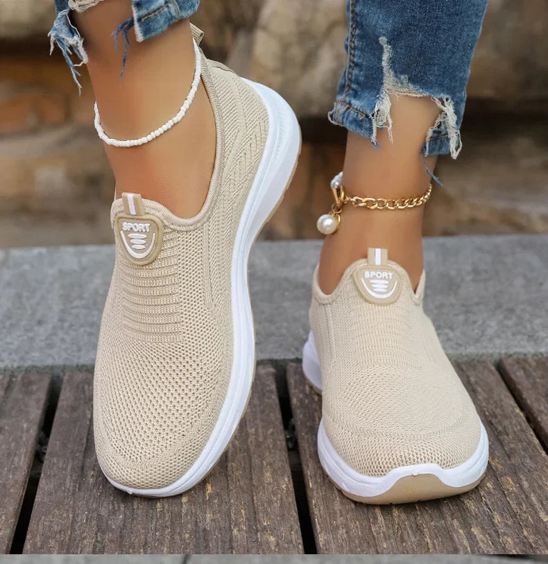 Women's Sneakers™ Lightweight Breathable Flats Slip on Casual Shoes