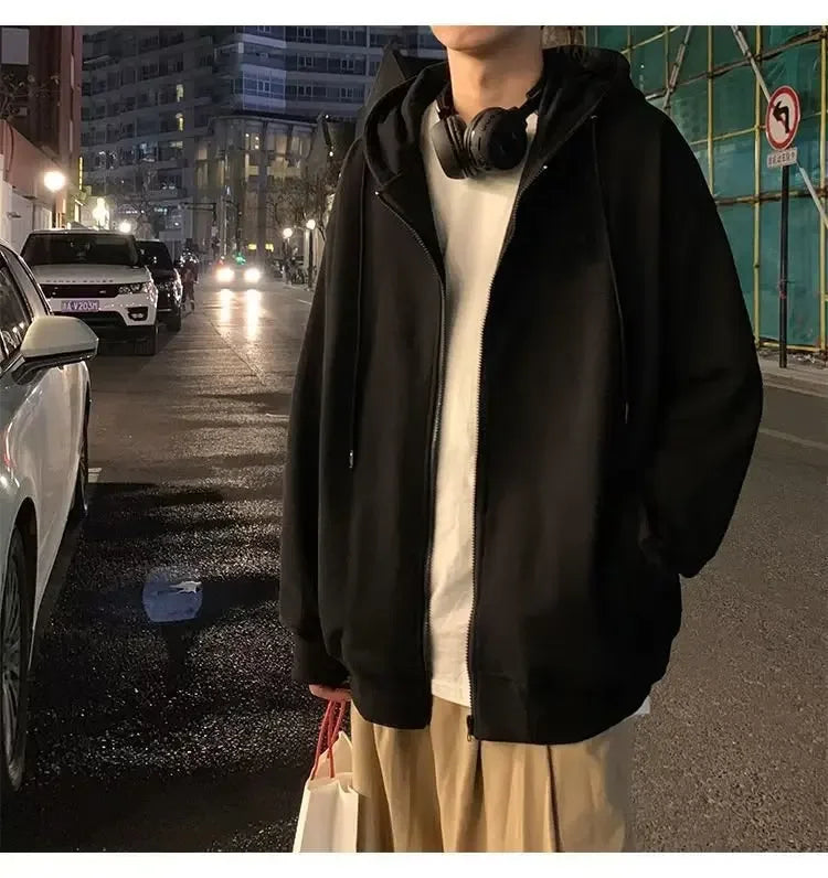 Men's Cardigan Sweatshirt™ American Style Loose-fit Autumn Jacket