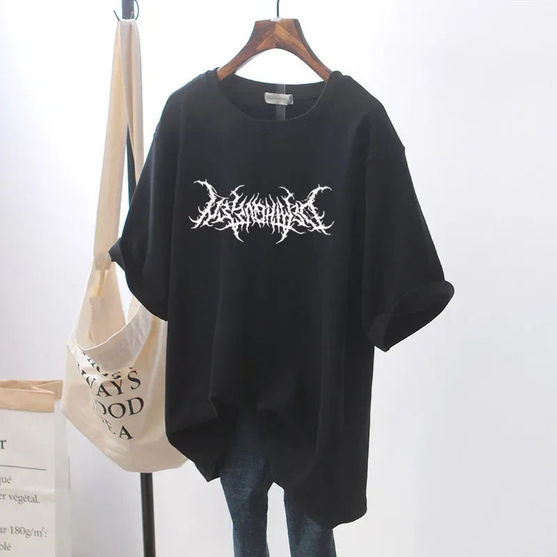 Women's Print T-shirt™ Short-sleeved Loose T Shirt