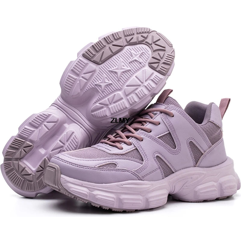 ZLMY Women's Safety Shoes™ Breathable Steel Toe Puncture Proof Sneakers