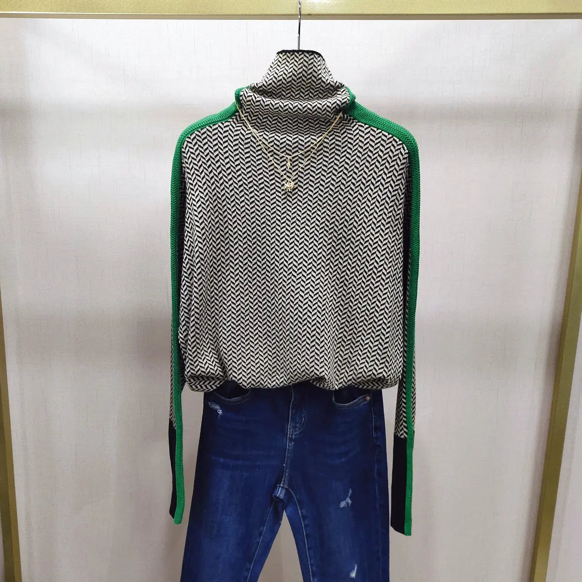 Women's Sweater™ Colored Wool Bottoming Sweater