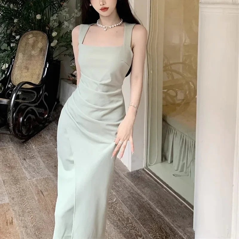 Women's Long Slim Fit Summer Dress™ High-end Feel Tank Dresses