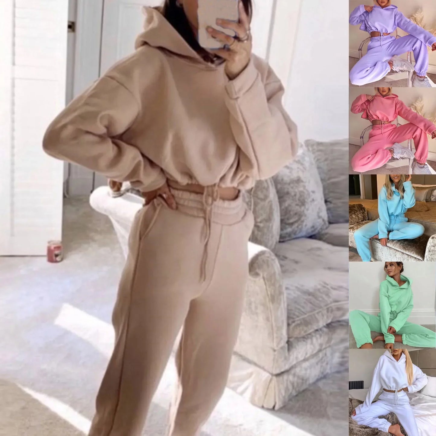 Women Suit Set™ Long Sleeve Sweater and Pants Sets