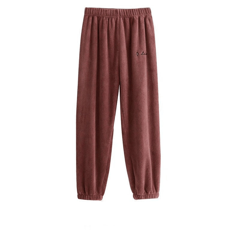 Women's ITOOLIN Cashmere Pajama Set™ Woolen Pullovers And Pants 2 pieces Sets