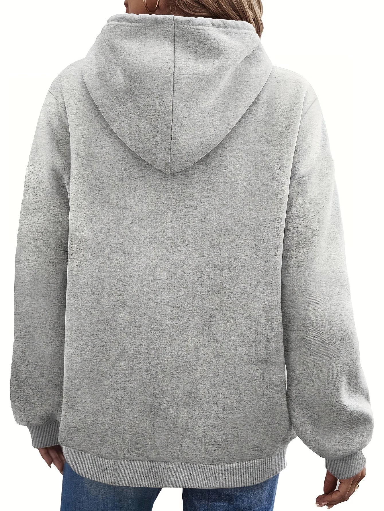 Women's Casual Hoodie™ Letter Print Polyester Hoodies