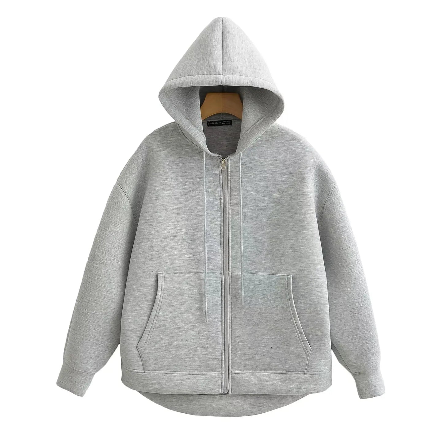 Women's Hoodies™ Long Sleeve Oversized Zip Hoodies
