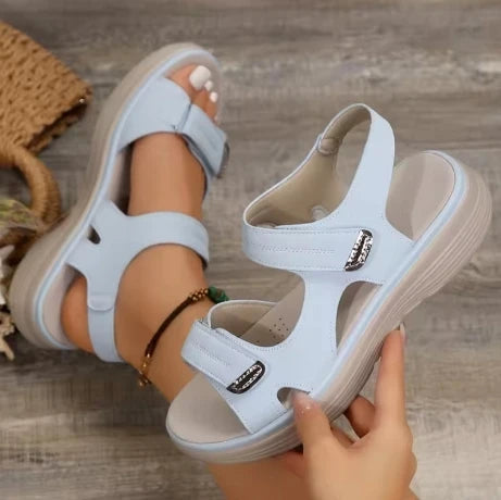 Women's Sole Durable Sandals™ Outdoor Beach Slippers Platform Sandals