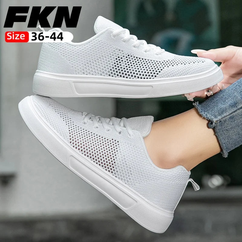 Women's breathable outdoor shoes™ summer mesh hollow casual sneakers