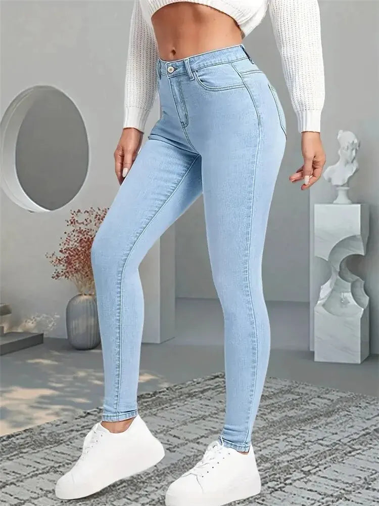 Women Stretch Skinny Jeans™ Slim Fit Pencil Leggings Denim Pants