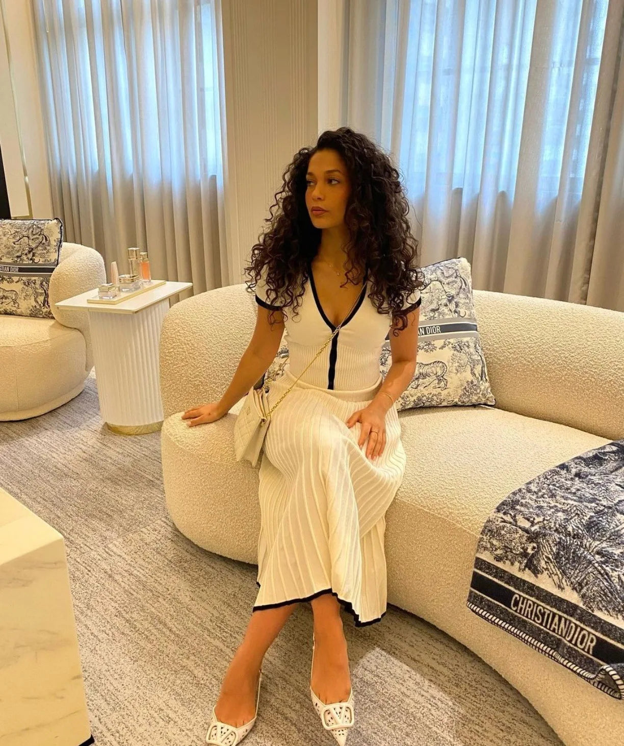 Women's Long Skirt Suit™ Summer Short Sleeve V-neck crop top elegant dress