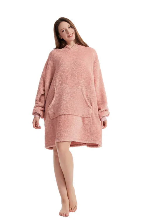 Women's Double-faced Fleece Hoodie™ Oversize Large Pocket Sweatshirts